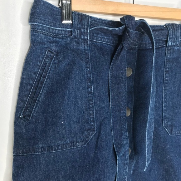 NWT A new day self tie denim skirt sz2 - Picture 5 of 5